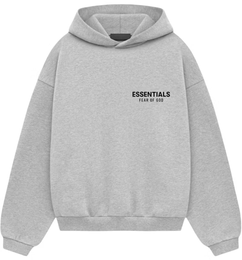 ESSENTIALS LIGHT HEATHER GRAY