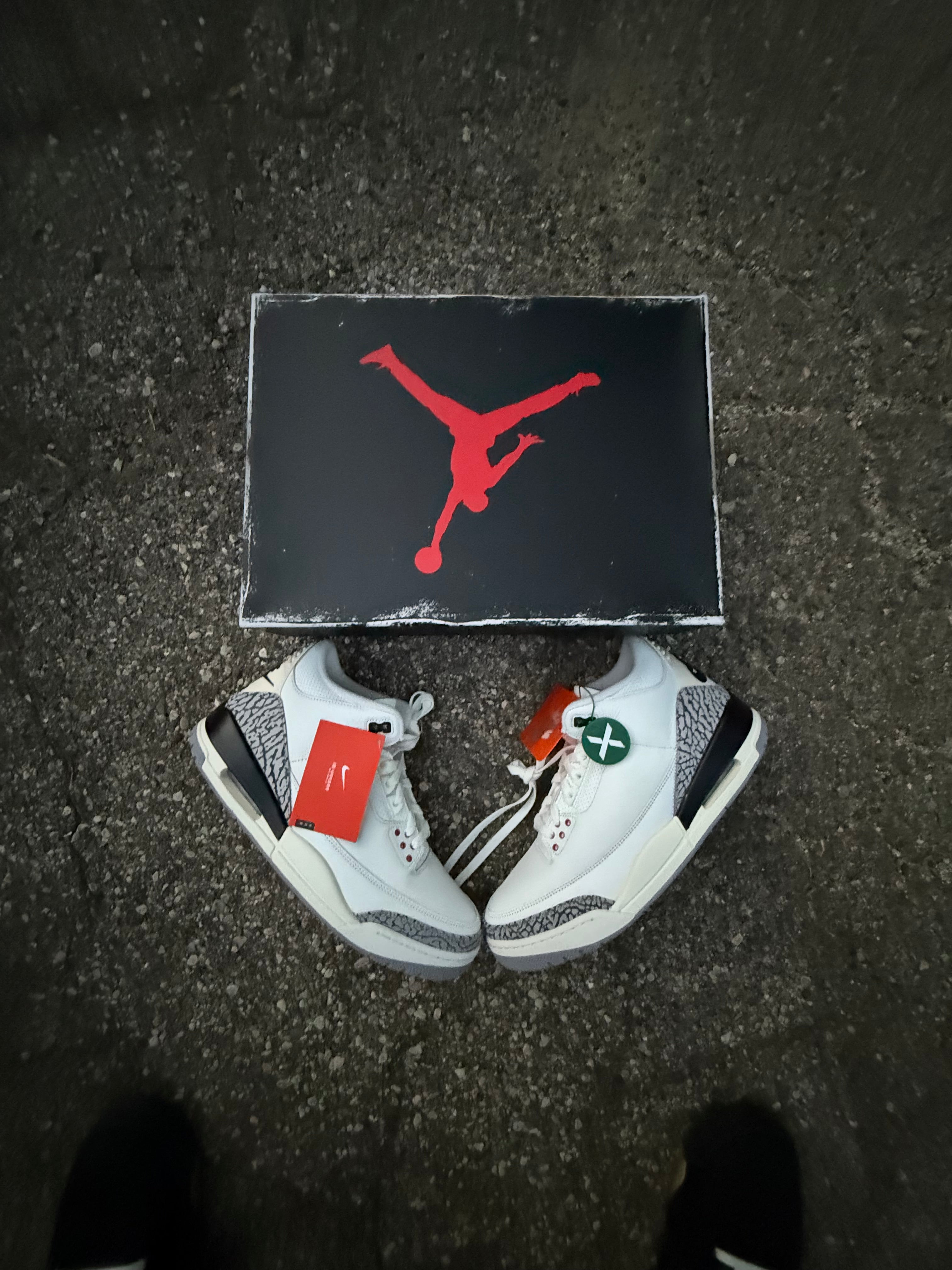 Jordan 3 retro white cement reimagined